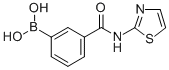 CAS 登录号：850567-34-9， 3-(2-噻唑基)氨基羰基苯硼酸
