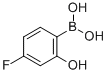 CAS 登录号：850568-00-2， B-(4-氟-2-羟基苯基)-硼酸