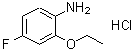 CAS#: 850568-36-4, 2-Ethoxy-4-Fluoro-Phenylamine Hydrochloride