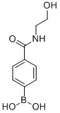 CAS 登录号：850593-04-3， 4-(2-羟基乙基氨基甲酰)苯硼酸