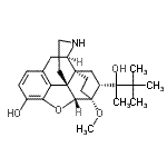 CAS#: 85080-83-7, (5alpha,6beta,14beta,18R)-18-[(2R)-2-Hydroxy-3,3-dimethyl-2-butanyl]-6-methoxy-18,19-dihydro-4,5-epoxy-6,14-ethenomorphinan-3-ol