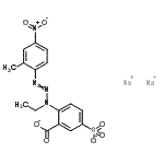 CAS#: 85098-83-5, Disodium 2-[1-ethyl-3-(2-methyl-4-nitrophenyl)-2-triazen-1-yl]-5-sulfonatobenzoate