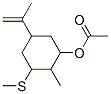 CAS#: 85098-94-8, 2-Methyl-3-(Methylthio)-5-(1-Methylvinyl)Cyclohexyl Acetate