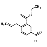 CAS#: 851077-86-6, Ethyl 2-allyl-5-nitrobenzoate