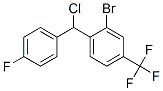 CAS#: 85118-22-5, 2-Bromo-1-[Chloro(4-Fluorophenyl)Methyl]-4-(Trifluoromethyl)Benzene