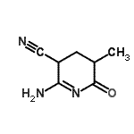 CAS#: 851322-21-9, 2-Amino-5-methyl-6-oxo-3,4,5,6-tetrahydro-3-pyridinecarbonitrile