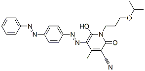 CAS#: 85136-74-9, 1,2-Dihydro-6-Hydroxy-4-Methyl-1-3-(1-Methylethoxy)Propyl-2-Oxo-5-4-(Phenylazo)Phenylazo-3-Pyridinecarbonitrile