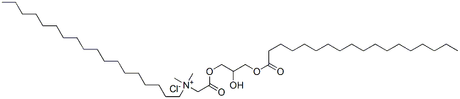 CAS#: 85153-32-8, [2-[2-Hydroxy-3-[(1-Oxooctadecyl)Oxy]Propoxy]-2-Oxoethyl]Dimethyloctadecylammonium Chloride