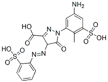 CAS#: 85153-43-1, 1-(5-Amino-2-Methyl-3-Sulphophenyl)-4,5-Dihydro-5-Oxo-4-[(2-Sulphophenyl)Azo]-1H-Pyrazole-3-Carboxylic Acid