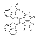 CAS#: 85168-82-7, 1,2,3,4,5,6,7,8-Octachlorodiacenaphtho[1,2-j:1',2'-l]fluoranthene