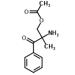 CAS#: 851746-65-1, 2-Amino-2-methyl-3-oxo-3-phenylpropyl acetate