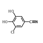 CAS#: 852177-70-9, 3-Chloro-4,5-dihydroxybenzonitrile