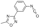 CAS#: 852180-69-9, 3-(3-Isocyanatophenyl)-5-Methyl-1,2,4-Oxadiazole