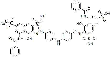 CAS#: 85223-30-9, Disodium 3,3'-[Iminobis(4,1-Phenyleneazo)]Bis[5-(Benzoylamino)-4-Hydroxynaphthalene-2,7-Disulphonate]