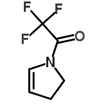 CAS#: 85236-73-3, 1-(2,3-Dihydro-1H-pyrrol-1-yl)-2,2,2-trifluoroethanone