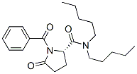 CAS 登录号:85248-85-7, (S)-1-苯甲酰基-5-氧代-N,N-二戊基吡咯烷-2-甲酰胺
