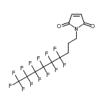 CAS#: 852527-41-4, 1-(4,4,5,5,6,6,7,7,8,8,9,9,9-Tridecafluorononyl)-1H-pyrrole-2,5-dione