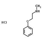CAS#: 85262-76-6, N-Methyl-2-phenoxyethanamine hydrochloride (1:1)