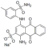 CAS#: 85280-21-3, Sodium 1-Amino-4-[[(Aminosulphonyl)-4-Methylphenyl]Amino]-9,10-Dihydro-9,10-Dioxoanthracene-2-Sulphonate
