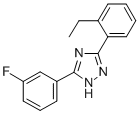 CAS#: 85303-83-9, 3-(2-Ethylphenyl)-5-(3-Fluorophenyl)-1H-1,2,4-Triazole