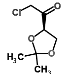 CAS 登录号：85364-10-9， 2-氯-1-[(4R)-2,2-二甲基-1,3-二氧戊环-4-基]乙酮