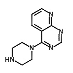 CAS#: 853680-99-6, 4-(1-Piperazinyl)pyrido[2,3-d]pyrimidine