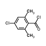 CAS 登录号：85374-64-7， 4-氯-2,6-二甲基苯甲酰氯化物
