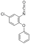 CAS 登录号：85385-33-7， 5-氯-2-苯氧基苯基异氰酸酯