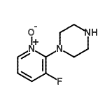 CAS#: 85386-95-4, 1-(3-Fluoro-1-oxido-2-pyridinyl)piperazine