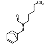 CAS#: 85392-35-4, 2-(Bicyclo[2.2.1]hept-5-en-2-ylmethylene)heptanal