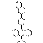 CAS#: 853945-48-9, {10-[4-(2-Naphthyl)phenyl]-9-anthryl}boronic acid