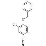 CAS#: 853953-30-7, 4-(Benzyloxy)-3-chlorobenzonitrile