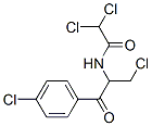 CAS 登录号：85409-44-5， 2,2-二氯-N-[1-(氯甲基)-2-(4-氯苯基)-2-氧代乙基]乙酰胺