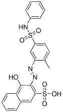 CAS#: 85409-50-3, 4-Hydroxy-3-[[2-Methyl-5-[(Phenylamino)Sulphonyl]Phenyl]Azo]Naphthalene-2-Sulphonic Acid