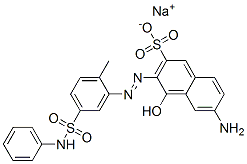 CAS#: 85409-53-6, Sodium 6-Amino-3-[[5-Anilinosulphonyl-2-Methylphenyl]Azo]-4-Hydroxynaphthalene-2-Sulphonate