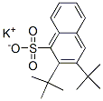 CAS 登录号:85409-88-7, 2,3-二(叔-丁基)萘磺酸酯钾