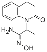 CAS#: 85475-51-0, 3,4-Dihydro-N-Hydroxy-alpha-Methyl-2-Oxo-1(2H)-Quinolineethanimidamide
