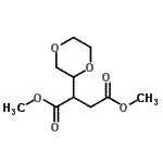 CAS#: 854840-86-1, Dimethyl 2-(1,4-dioxan-2-yl)succinate