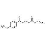 CAS#: 854859-01-1, Ethyl 5-[4-(methylsulfanyl)phenyl]-5-oxopentanoate
