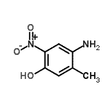 CAS 登录号：854908-04-6， 4-氨基-5-甲基-2-硝基苯酚