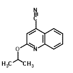 CAS#: 855165-21-8, 2-Isopropoxy-4-quinolinecarbonitrile