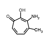 CAS 登录号：855399-88-1， 3-氨基-2-羟基-4-甲基-2,4,6-环庚三烯-1-酮