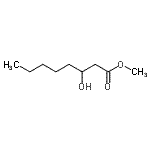 CAS#: 85549-54-8, Methyl 3-hydroxyoctanoate