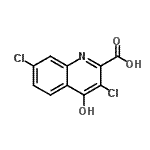 CAS#: 855634-10-5, 3,7-Dichloro-4-hydroxy-2-quinolinecarboxylic acid
