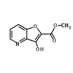 CAS 登录号：85567-43-7， 甲基3-羟基呋喃并[3,2-b]吡啶-2-羧酸酯