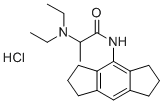 CAS 登录号：85572-98-1， 2-二乙基氨基-N-(1,2,3,5,6,7-六氢-S-引达省-4-基)丙酰胺盐酸盐