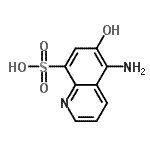 CAS 登录号：855765-74-1， 5-氨基-6-羟基-8-喹啉磺酸