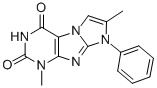 CAS#: 85592-12-7, 1,7-Dimethyl-8-Phenyl-1H-Imidazo(2,1-f)Purine-2,4(3H,8H)-Dione