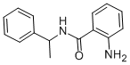 CAS 登录号：85592-80-9， 2-氨基-N-(1-苯基-乙基)-苯甲酰胺