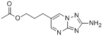 CAS#: 85599-38-8, 3-(2-Amino[1,2,4]Triazolo[1,5-a]Pyrimidin-6-Yl)Propyl Acetate